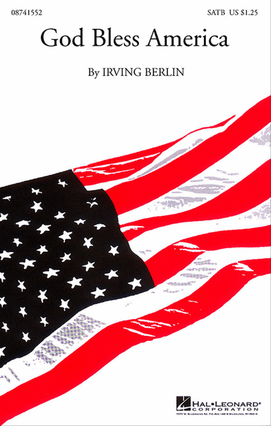 God Bless America® God Bless America® 4-Part scores gallery preview page 1