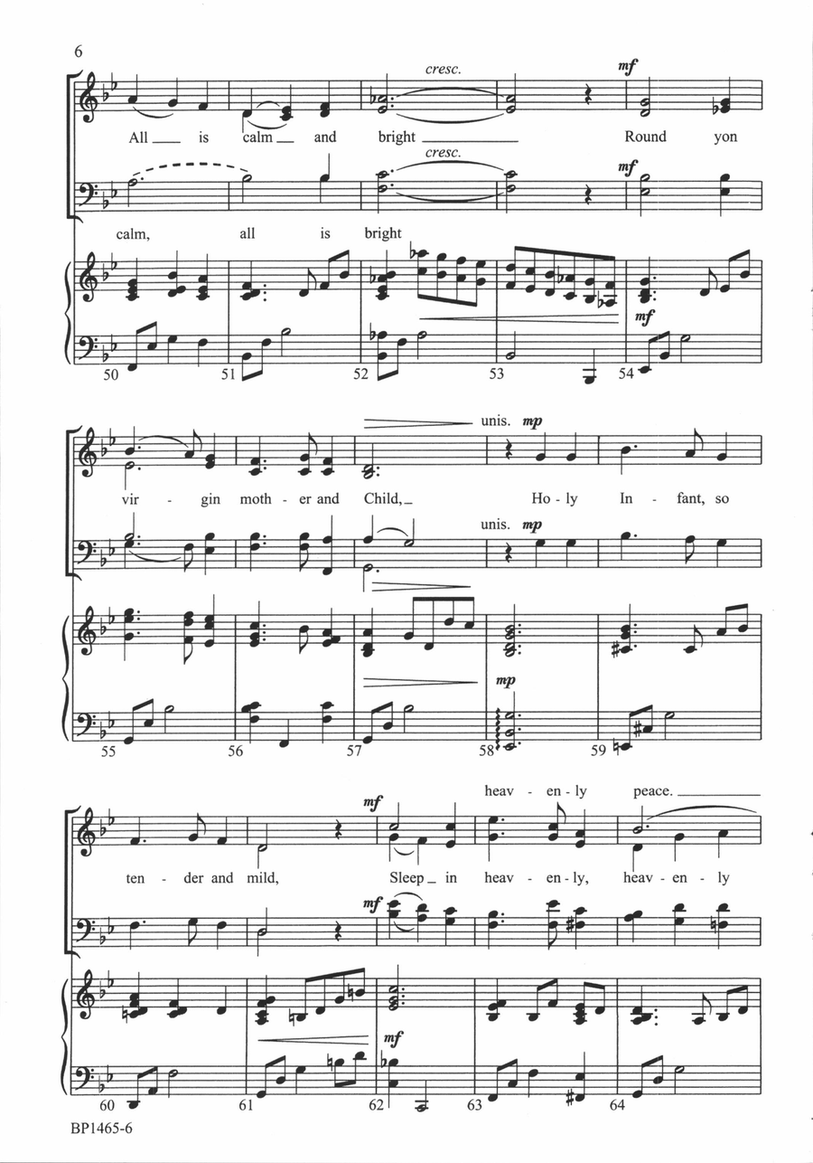 Glory of Christmas Glory of Christmas 4-Part scores gallery preview page 7