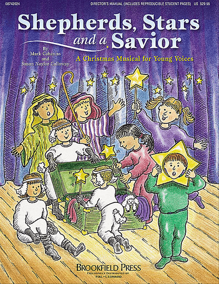 Shepherd, Stars, And A Savior - CD Only Children's Choir scores gallery preview page 1