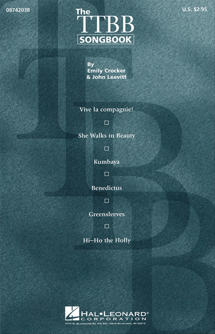 The TTBB Songbook (Collection) TTBB scores gallery preview page 1