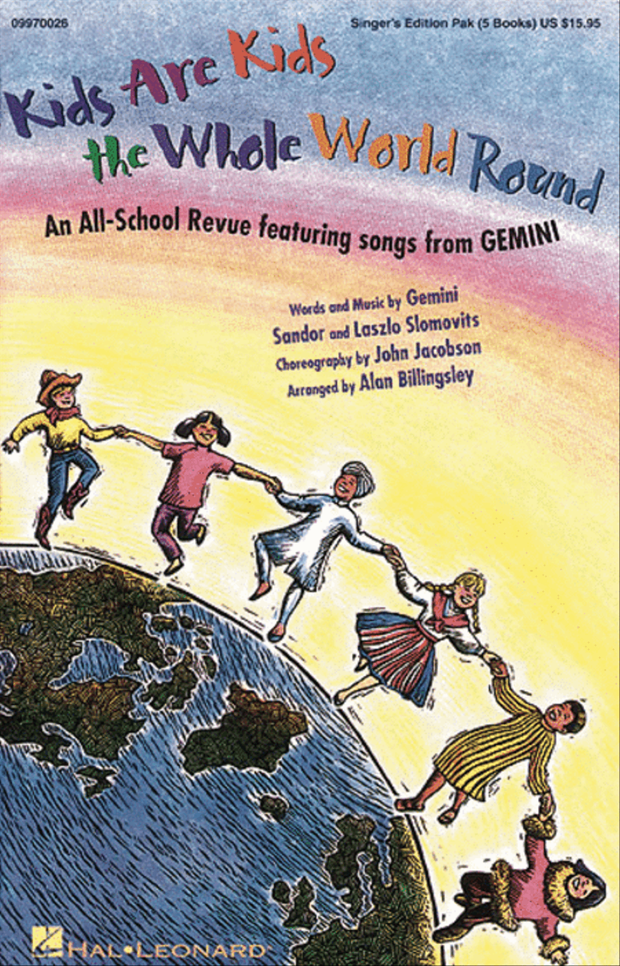 Kids Are Kids the Whole World Round - Singer 5 Pak Choir scores gallery preview page 1