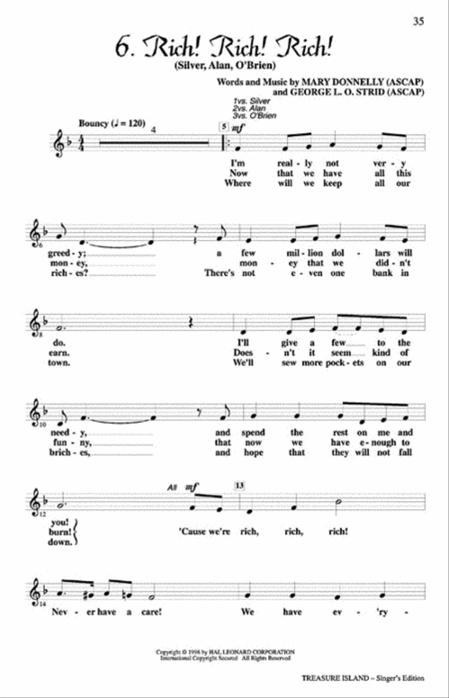 Treasure Island - Teacher's Edition Choir scores gallery preview page 5