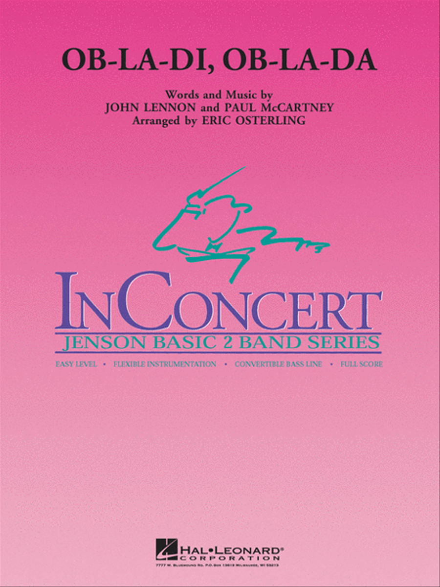 Ob-La-Di, Ob-La-Da Concert Band scores gallery preview page 1