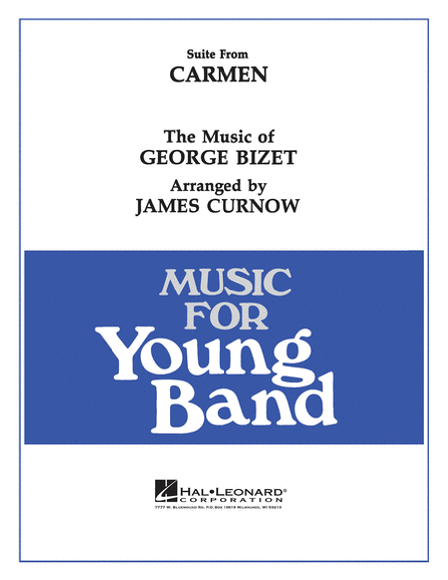 Carmen, Suite From Carmen, Suite From Concert Band scores gallery preview page 1
