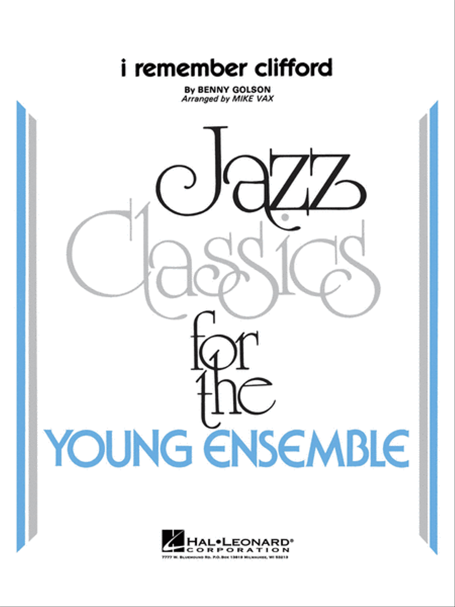 I Remember Clifford I Remember Clifford Jazz Ensemble scores gallery preview page 1