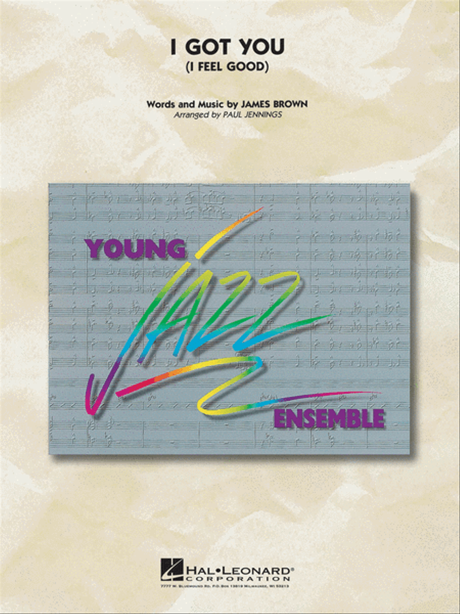 I Got You (I Feel Good) Jazz Ensemble scores gallery preview page 1