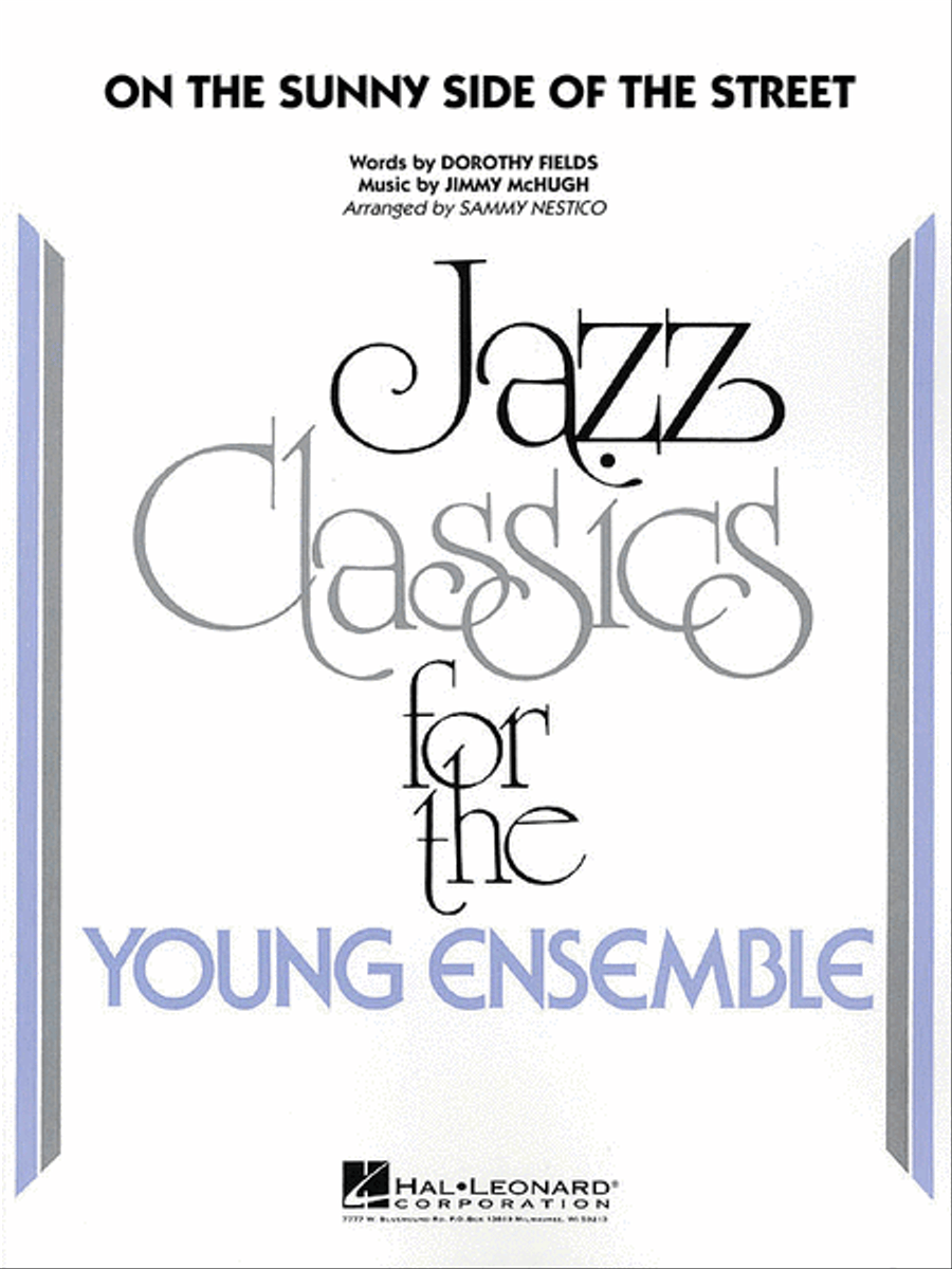 On The Sunny Side Of The Street Jazz Ensemble scores gallery preview page 1