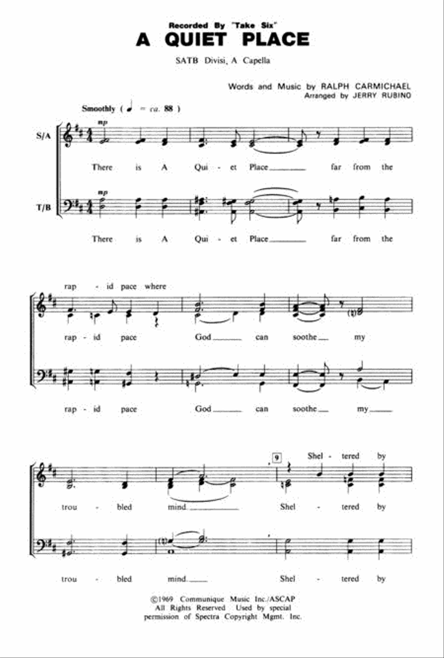 A Quiet Place A Quiet Place Divisi scores gallery preview page 2