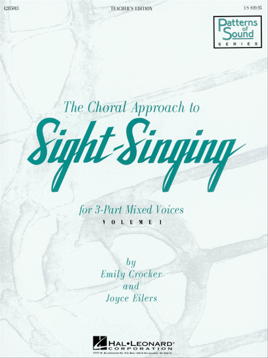 The Choral Approach to Sight-Singing (Vol. I) Choir scores gallery preview page 1