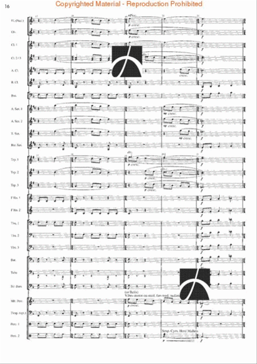 Rhythm Studies for Band Rhythm Studies for Band Concert Band scores gallery preview page 11