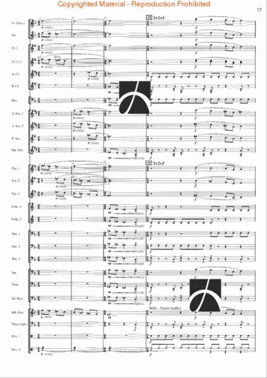 Rhythm Studies for Band Rhythm Studies for Band Concert Band scores gallery preview page 12