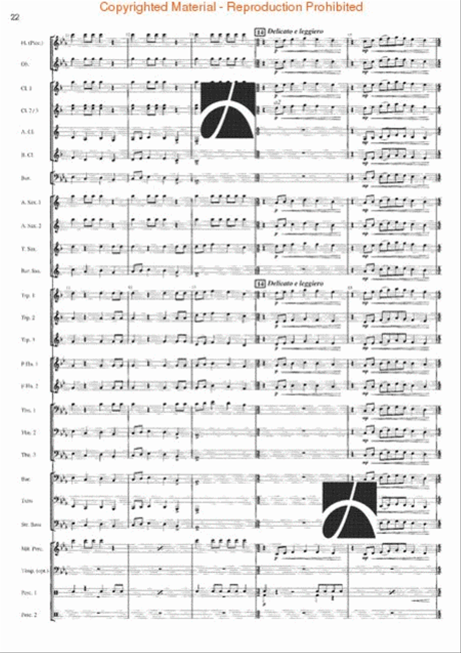 Rhythm Studies for Band Rhythm Studies for Band Concert Band scores gallery preview page 17