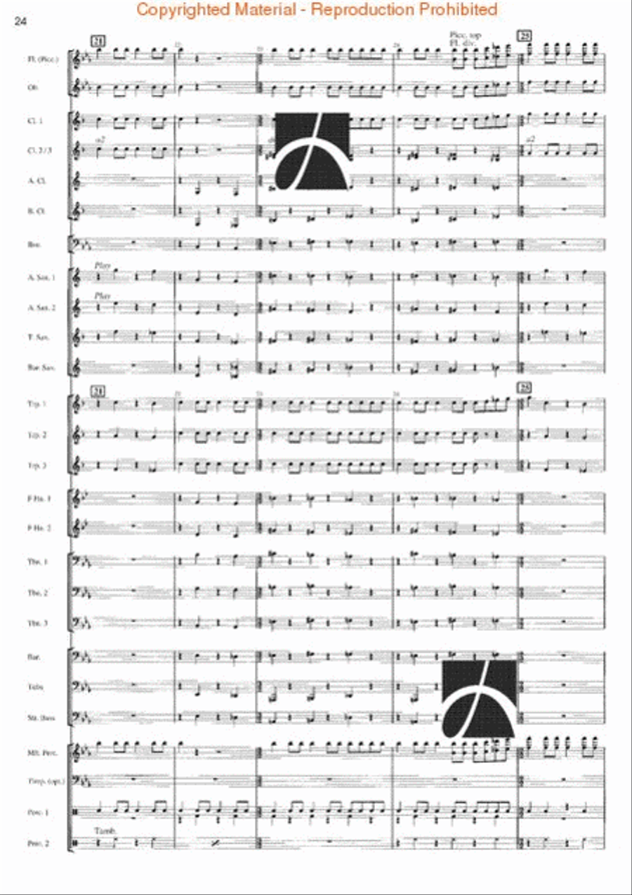 Rhythm Studies for Band Rhythm Studies for Band Concert Band scores gallery preview page 19