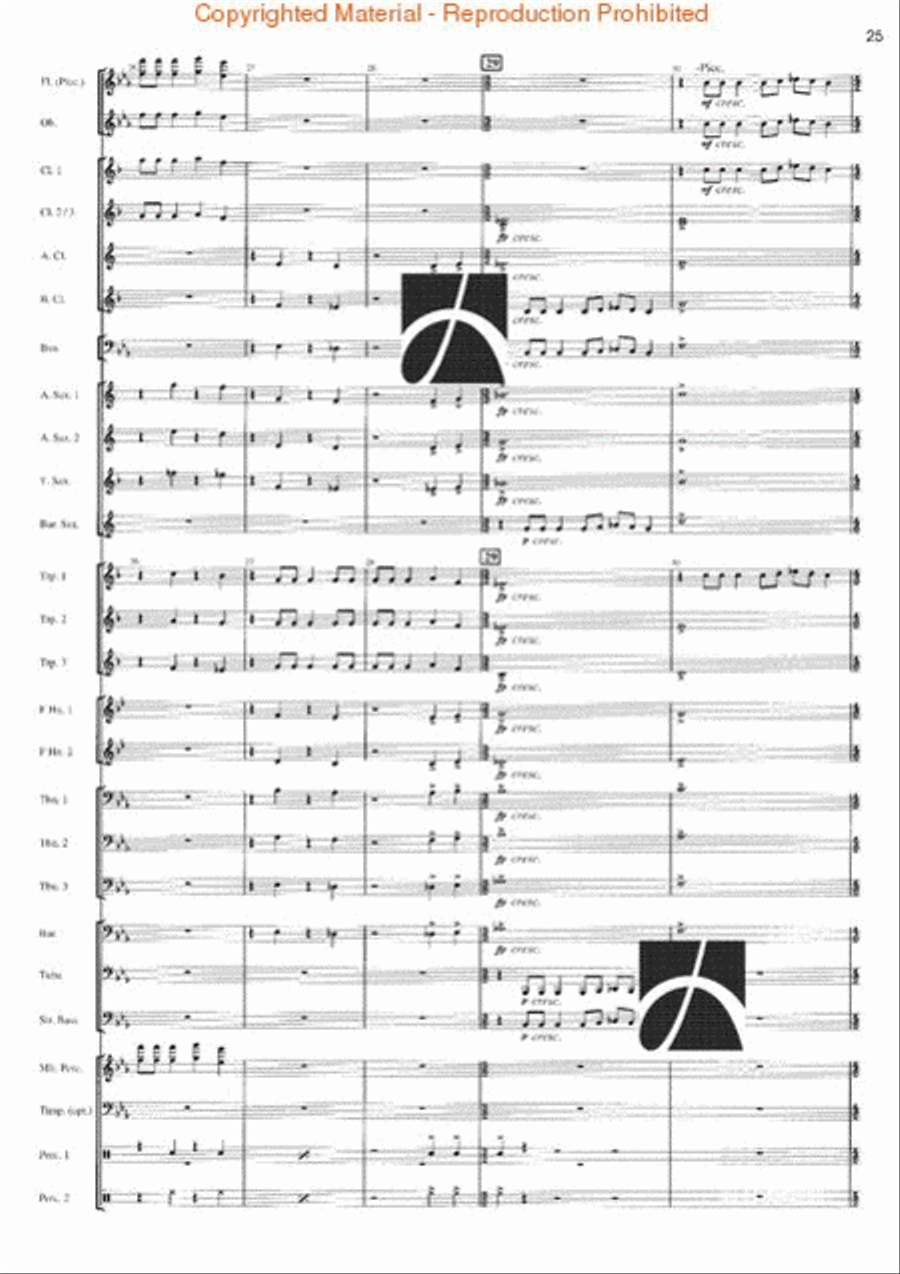 Rhythm Studies for Band Rhythm Studies for Band Concert Band scores gallery preview page 20
