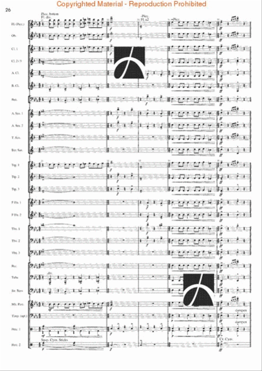 Rhythm Studies for Band Rhythm Studies for Band Concert Band scores gallery preview page 21