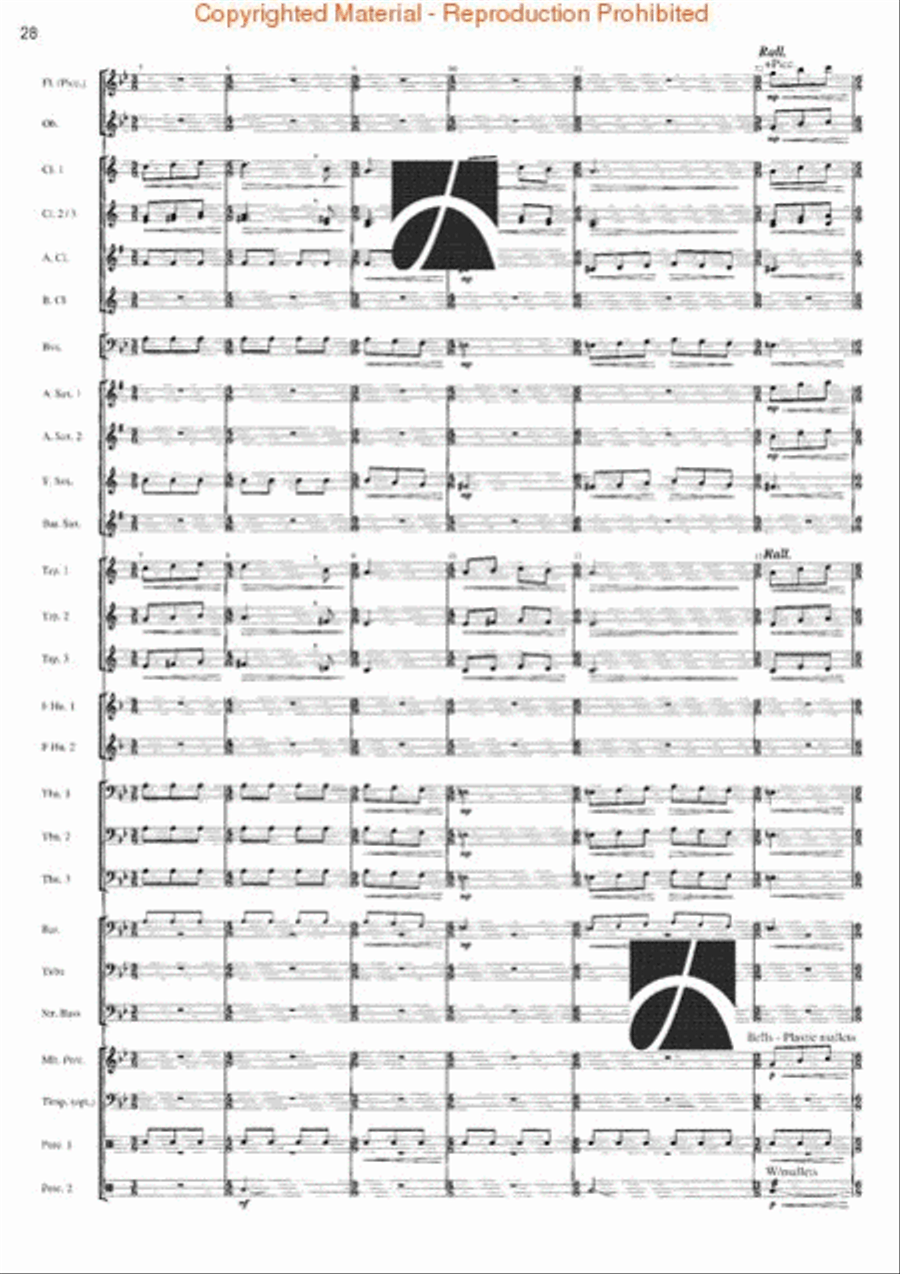 Rhythm Studies for Band Rhythm Studies for Band Concert Band scores gallery preview page 23