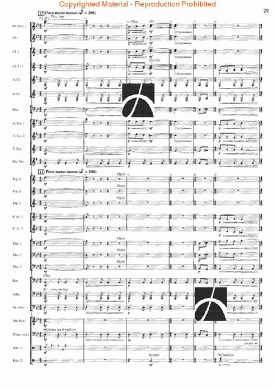Rhythm Studies for Band Rhythm Studies for Band Concert Band scores gallery preview page 24