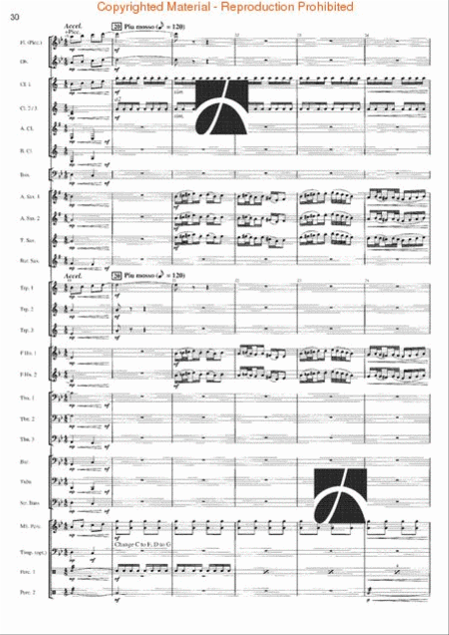 Rhythm Studies for Band Rhythm Studies for Band Concert Band scores gallery preview page 25
