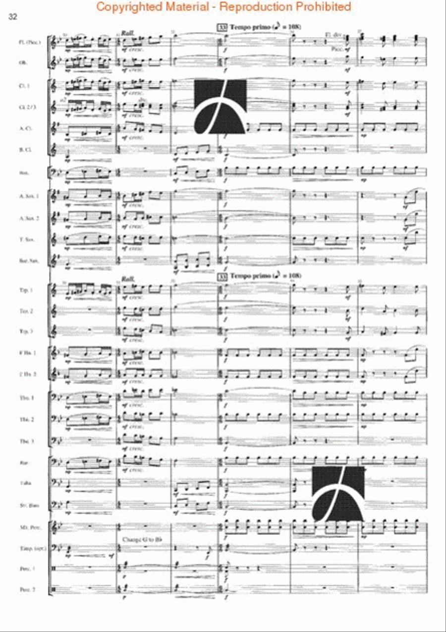 Rhythm Studies for Band Rhythm Studies for Band Concert Band scores gallery preview page 27