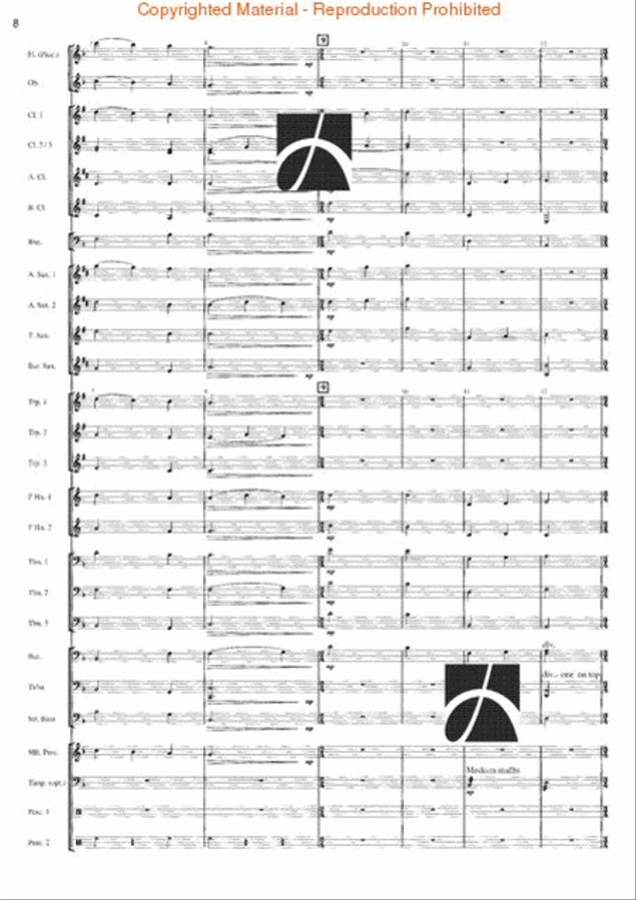 Rhythm Studies for Band Rhythm Studies for Band Concert Band scores gallery preview page 3