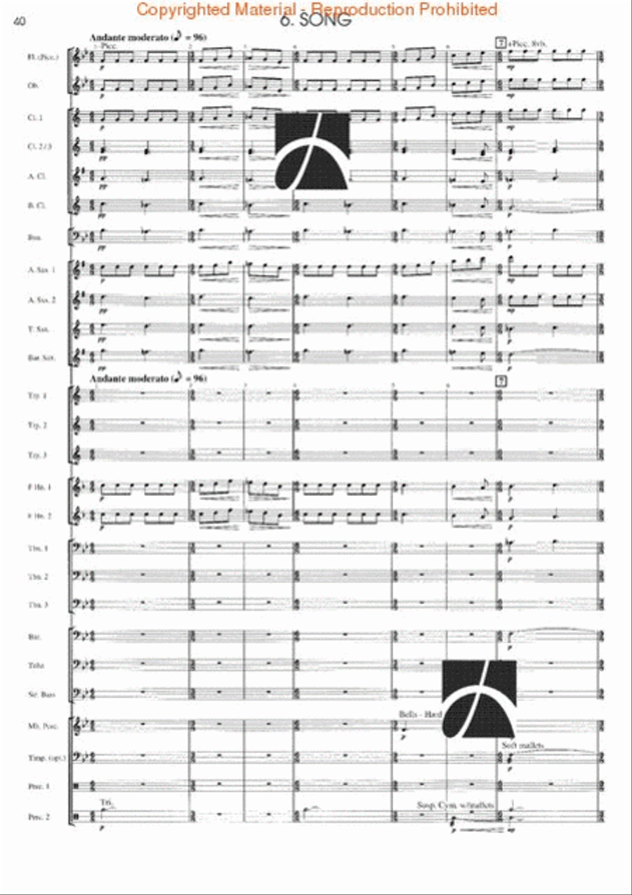 Rhythm Studies for Band Rhythm Studies for Band Concert Band scores gallery preview page 35