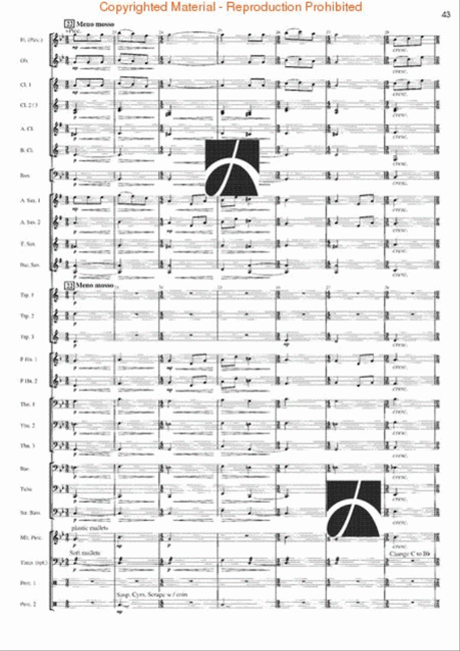 Rhythm Studies for Band Rhythm Studies for Band Concert Band scores gallery preview page 38