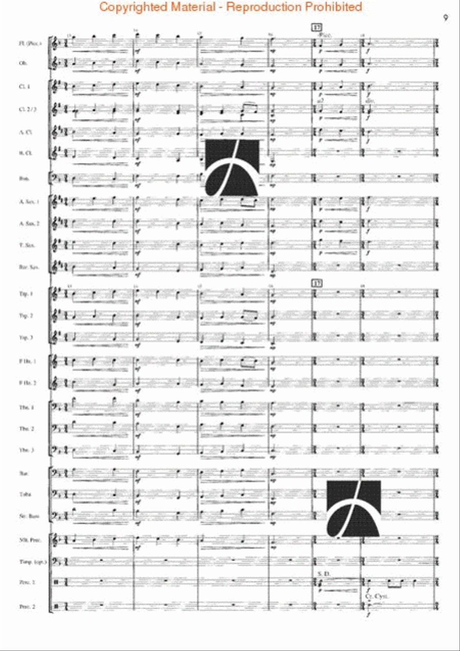 Rhythm Studies for Band Rhythm Studies for Band Concert Band scores gallery preview page 4