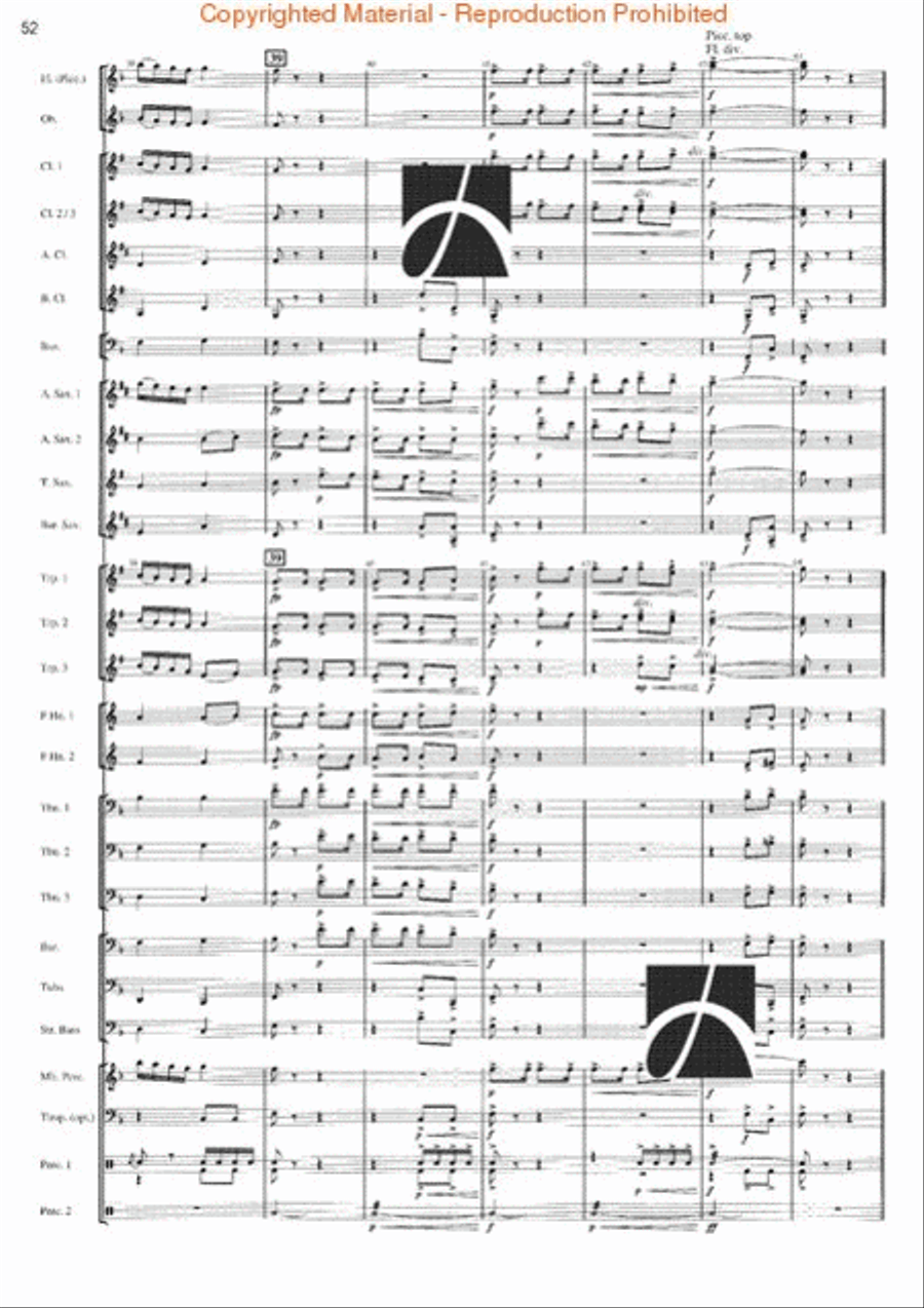 Rhythm Studies for Band Rhythm Studies for Band Concert Band scores gallery preview page 47