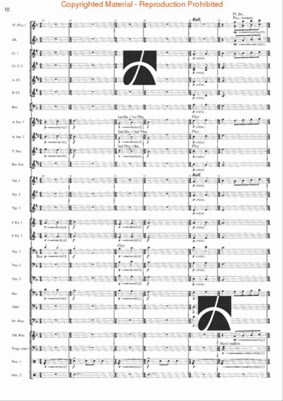 Rhythm Studies for Band Rhythm Studies for Band Concert Band scores gallery preview page 5