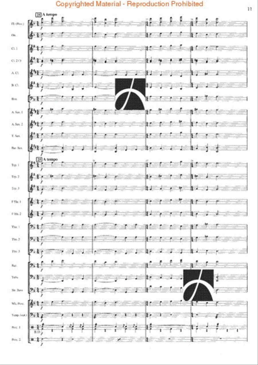 Rhythm Studies for Band Rhythm Studies for Band Concert Band scores gallery preview page 6