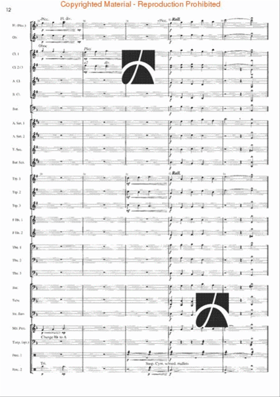 Rhythm Studies for Band Rhythm Studies for Band Concert Band scores gallery preview page 7