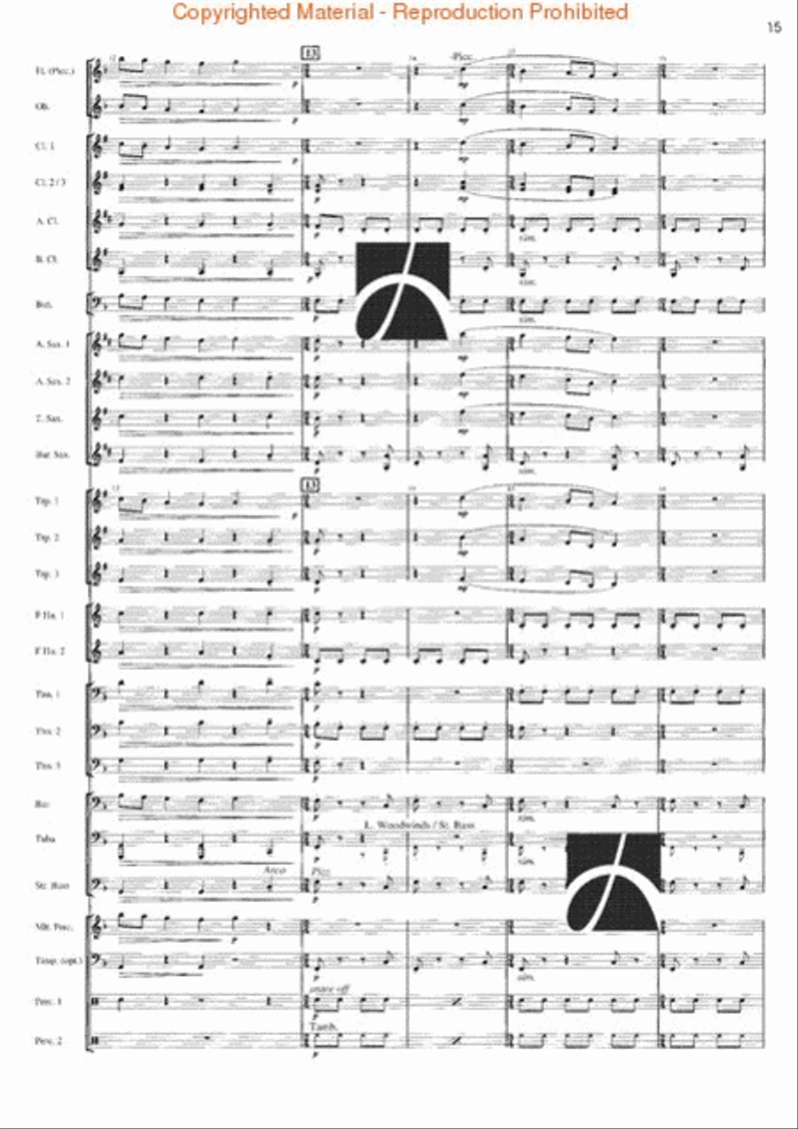 Rhythm Studies for Band Rhythm Studies for Band Concert Band scores gallery preview page 10