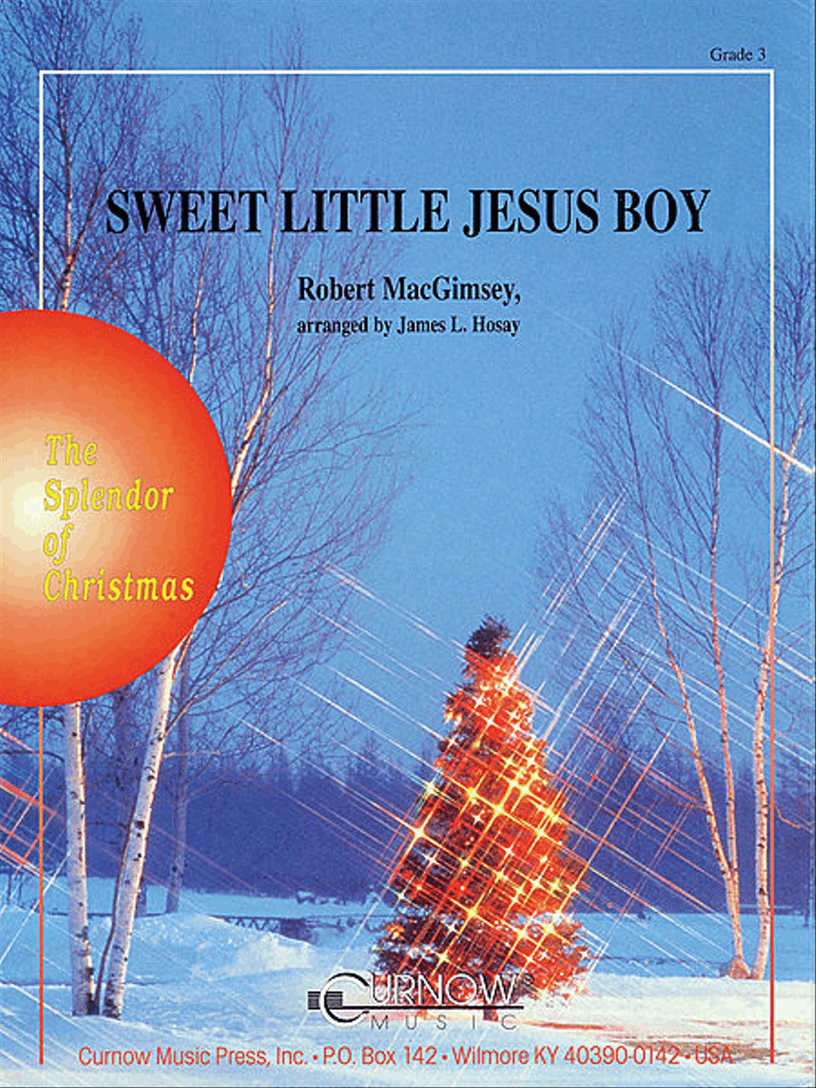 Sweet Little Jesus Boy Concert Band scores gallery preview page 1
