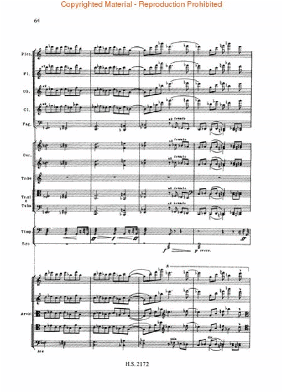 Symphony No. 15, Op. 141 Orchestra scores gallery preview page 4