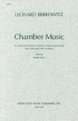 Chamber Music For Three Part Chorus Of Womens Voices ,Soprano Solo With Violin And Vio