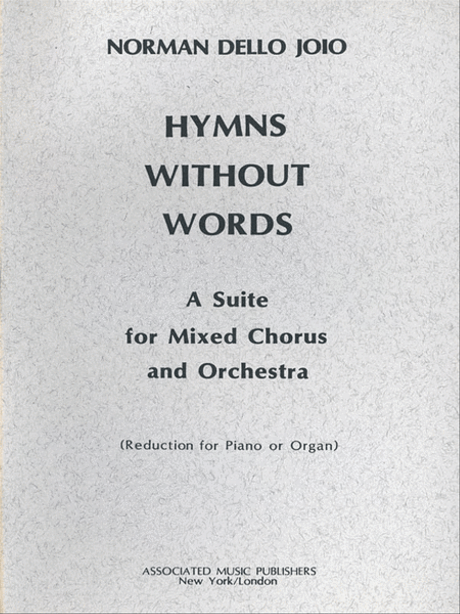 Hymns Without Words 4-Part scores gallery preview page 1