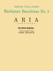 Aria (from Bachianas Brasileiras, No. 5)
