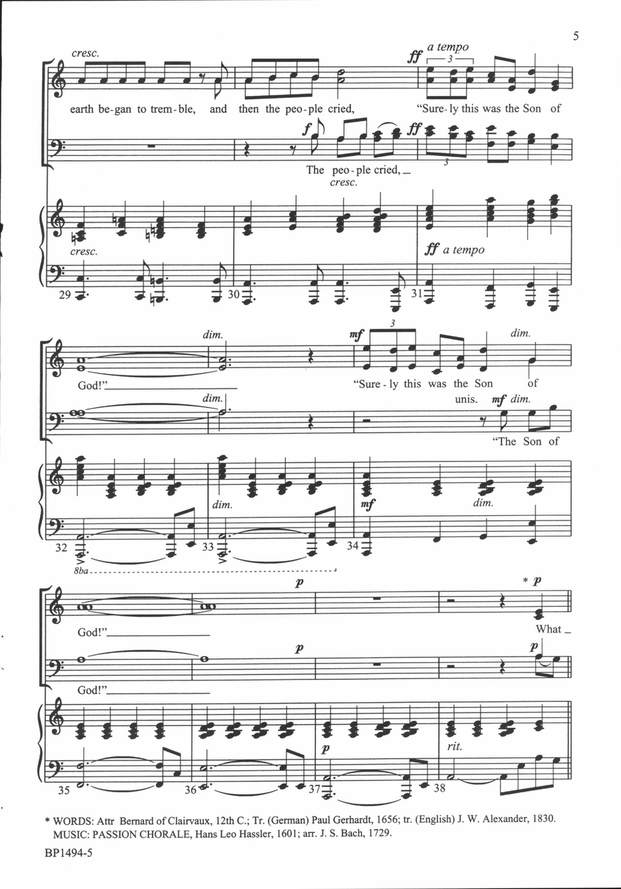 A Scarlet Robe A Scarlet Robe 4-Part scores gallery preview page 5