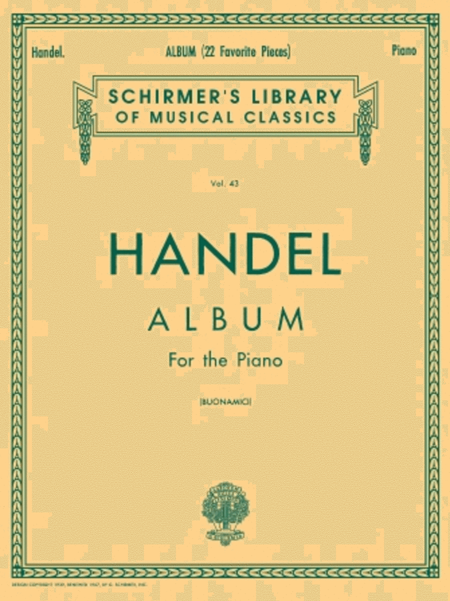 Album (22 Favorite Pieces) Piano Solo scores gallery preview page 1