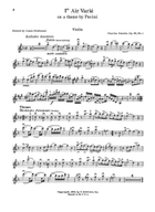 6 Airs Variés, Op. 89 Violin Solo scores gallery preview page 4