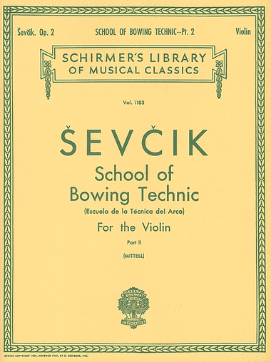 School of Bowing Technics, Op. 2 – Book 2