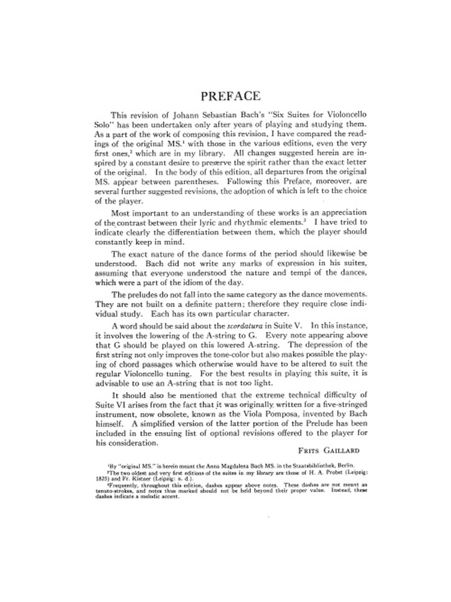 6 Suites Cello Solo scores gallery preview page 3