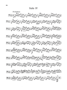 6 Suites Cello Solo scores gallery preview page 6