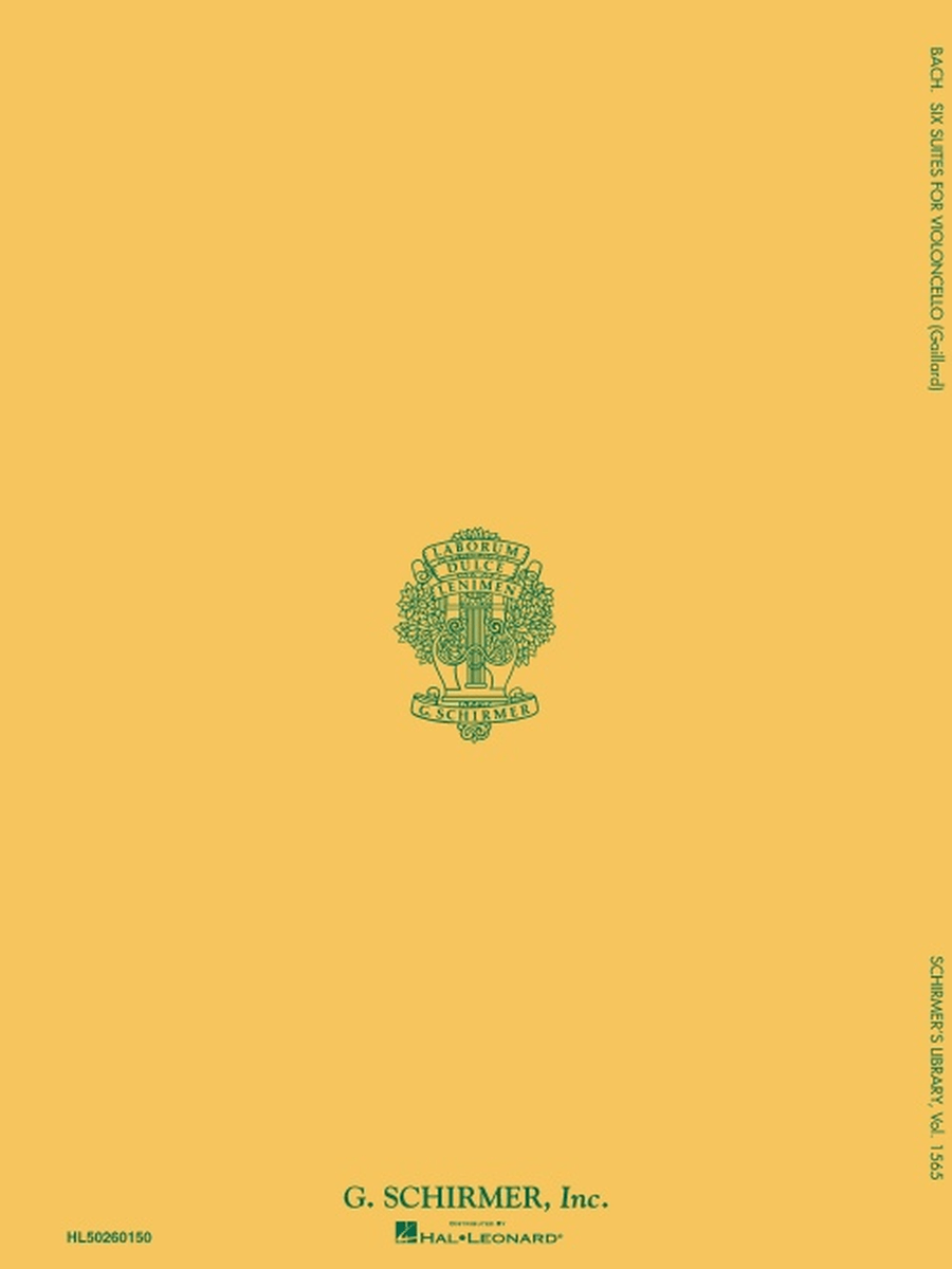 6 Suites Cello Solo scores gallery preview page 8