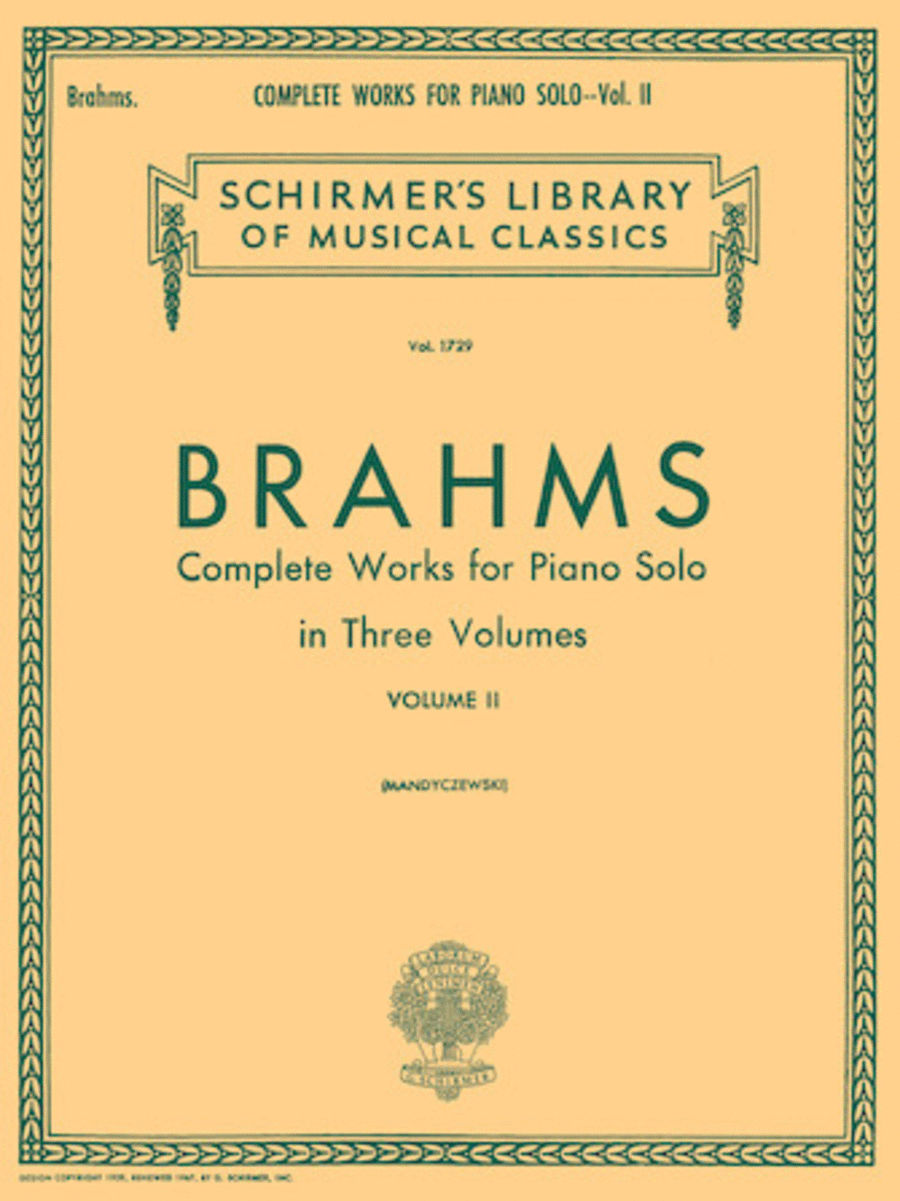 Complete Works for Piano Solo – Volume 2 Piano Solo scores gallery preview page 1