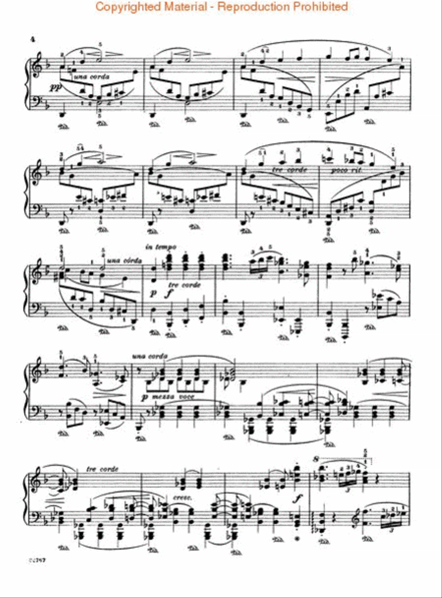 Rhapsody in B Minor, Op. 79, No. 1 Piano Solo scores gallery preview page 3