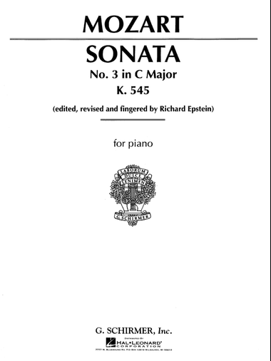 Sonata No. 3 in C Major K545