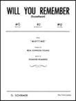 Will You Remember