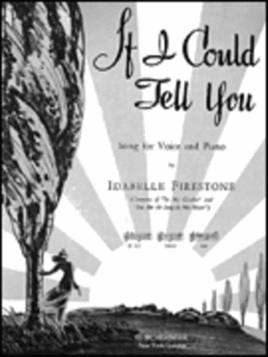 If I Could Tell You Voice scores gallery preview page 1