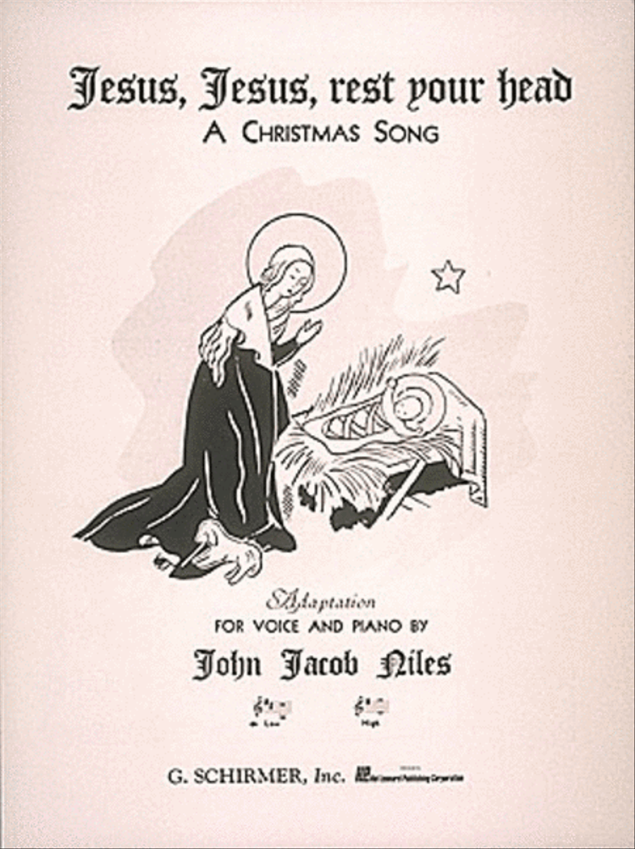 Jesus, Jesus Rest Your Head Voice scores gallery preview page 1